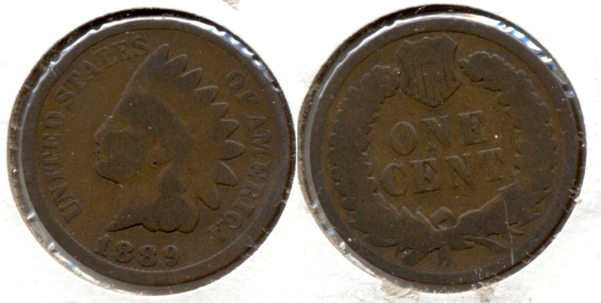 1889 Indian Head Cent Good-4 b