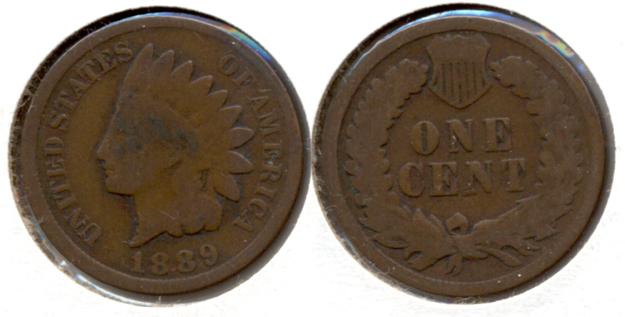 1889 Indian Head Cent Good-4 i