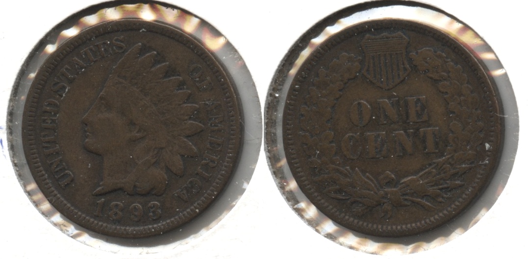 1893 Indian Head Cent VF-20