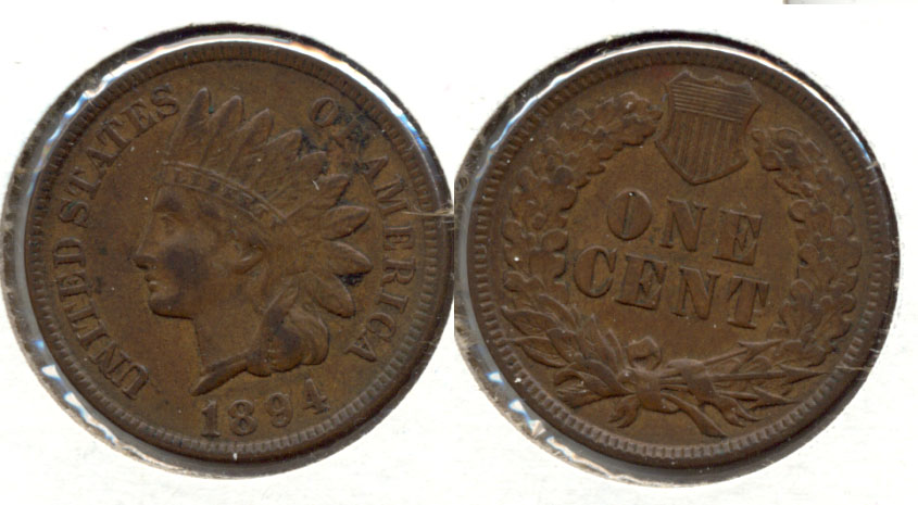1894 Indian Head Cent EF-40