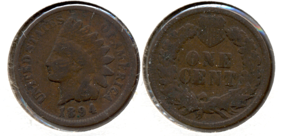 1894 Indian Head Cent Good-4 ai