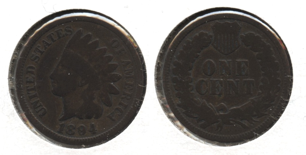 1894 Indian Head Cent Good-4 #bb