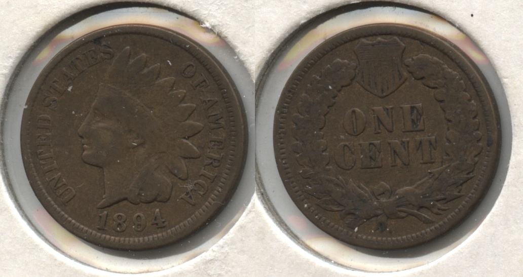 1894 Indian Head Cent Good-4 #be