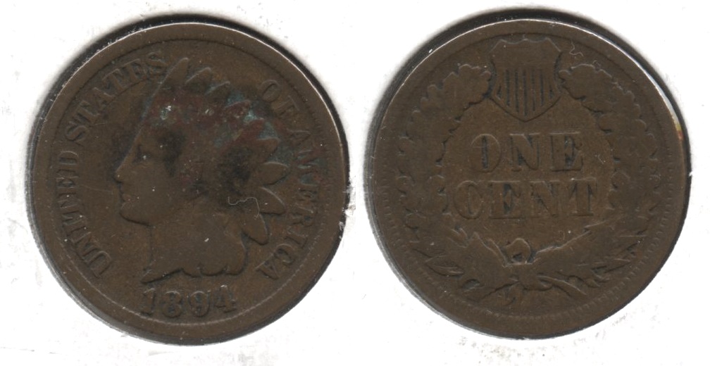 1894 Indian Head Cent Good-4 #bp