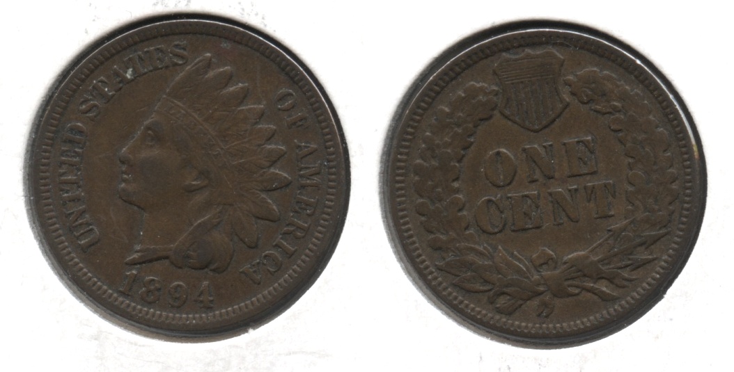 1894 Indian Head Cent VF-20 #c