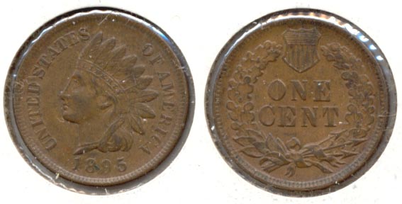 1895 Indian Head Cent AU-50
