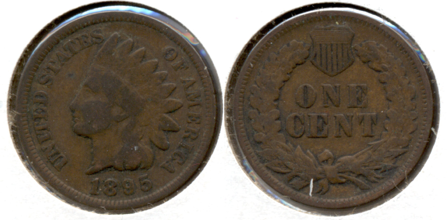1895 Indian Head Cent Good-4 h