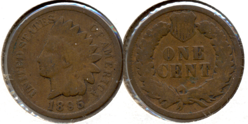 1895 Indian Head Cent Good-4 i