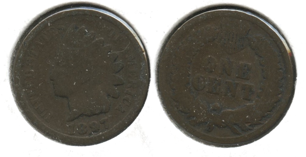 1897 Indian Head Cent Good-4 #q