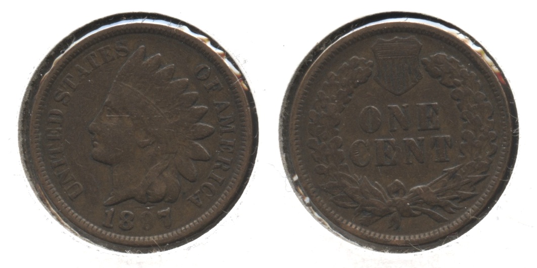 1897 Indian Head Cent VF-20 #h