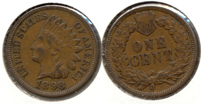 1898 Indian Head Cent EF-40