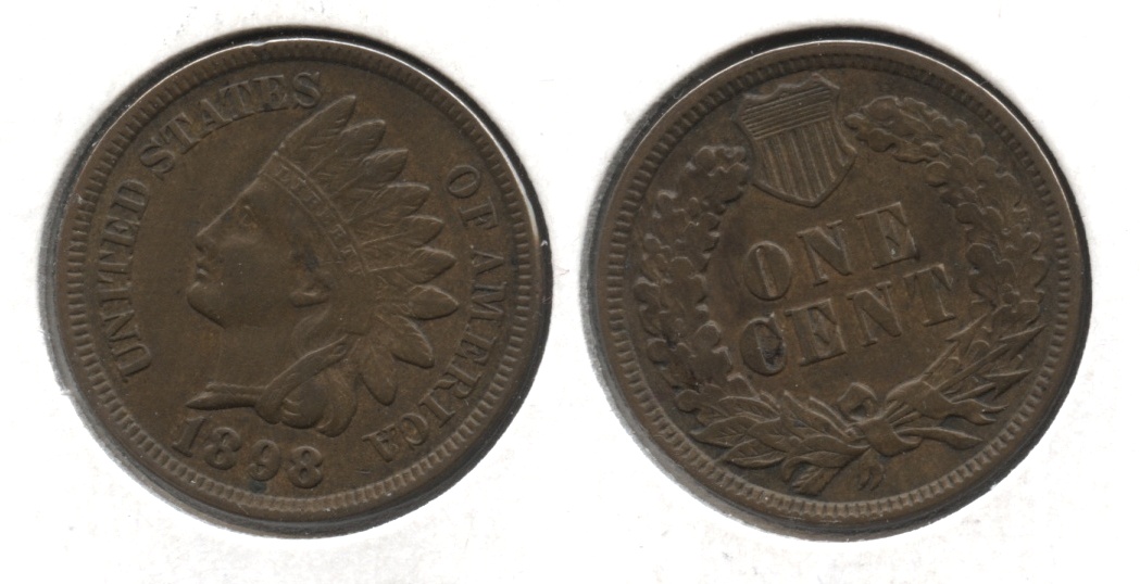 1898 Indian Head Cent EF-40 #c