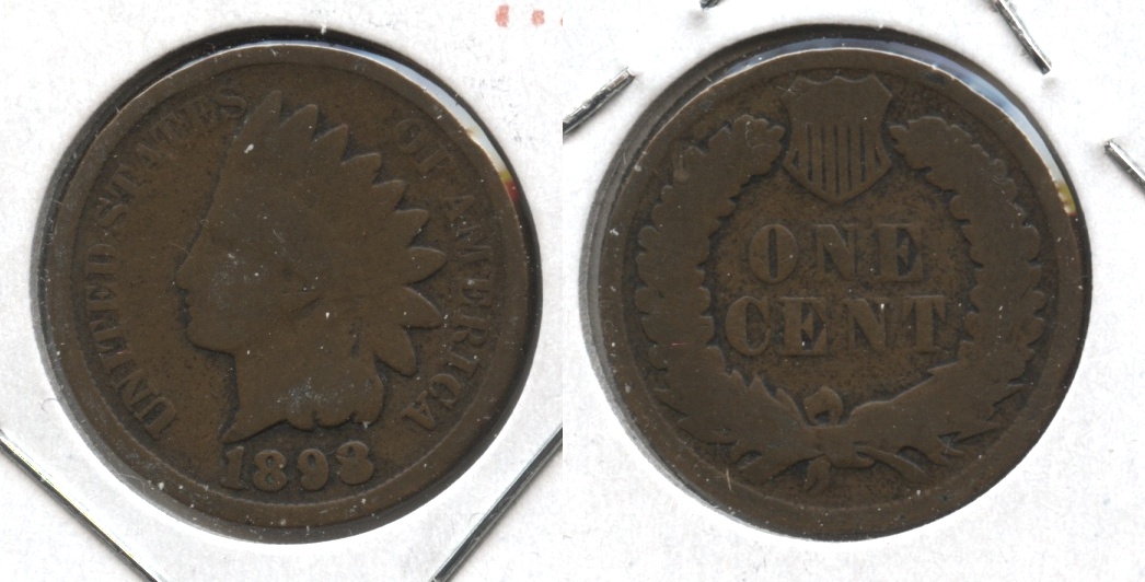 1898 Indian Head Cent Good-4 #aj