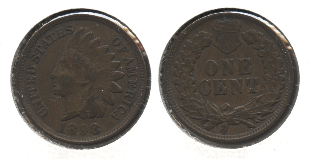 1898 Indian Head Cent VF-20 #q
