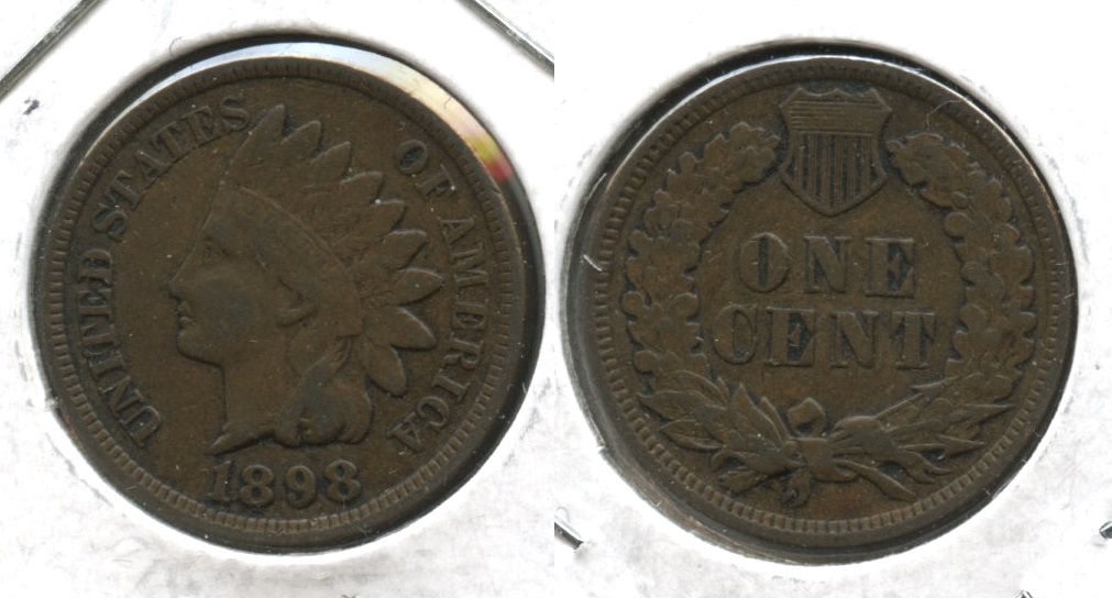 1898 Indian Head Cent VF-20 #u