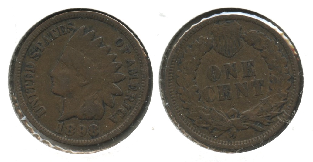 1898 Indian Head Cent VG-8 #f