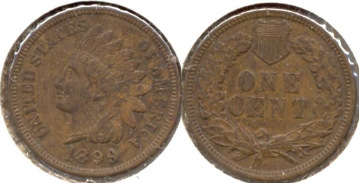 1899 Indian Head Cent EF-40