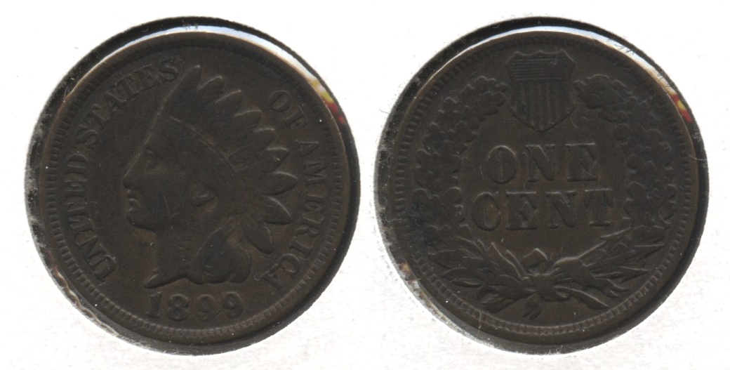 1899 Indian Head Cent Fine-12