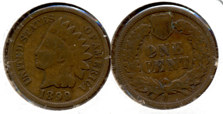 1899 Indian Head Cent Good-4