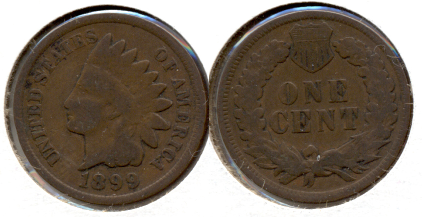 1899 Indian Head Cent Good-4 g