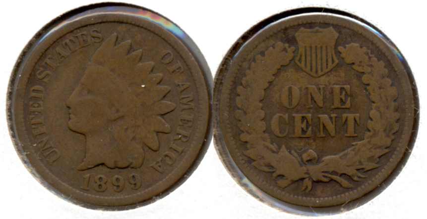 1899 Indian Head Cent Good-4 l