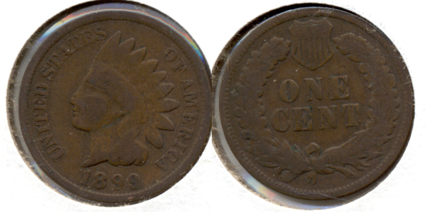 1899 Indian Head Cent Good-4 o