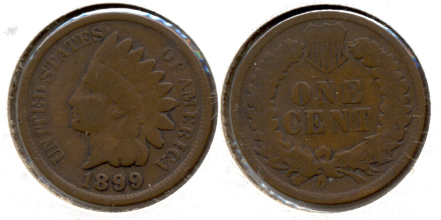 1899 Indian Head Cent Good-4 p