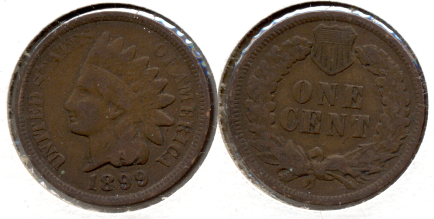1899 Indian Head Cent Good-4 x