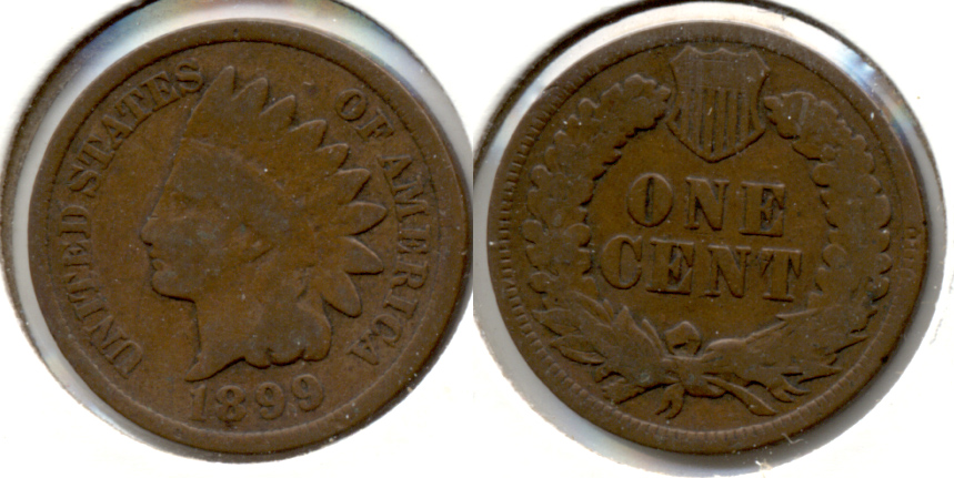 1899 Indian Head Cent Good-4 y