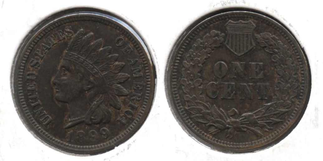 1899 Indian Head Cent MS-63 Brown #c