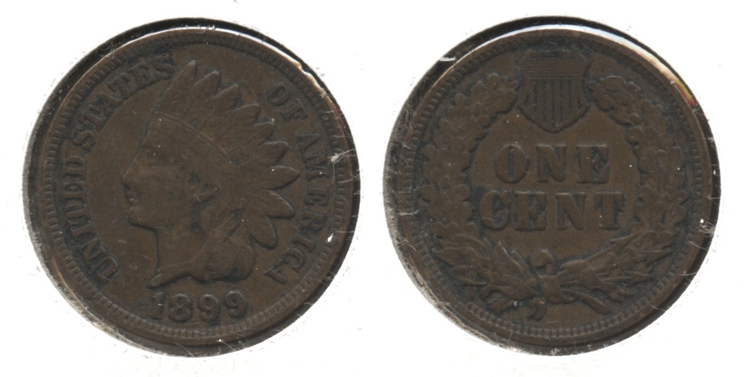 1899 Indian Head Cent VF-20 #h
