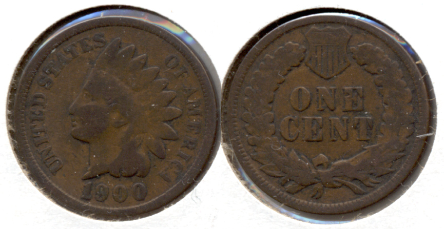 1900 Indian Head Cent Good-4 c