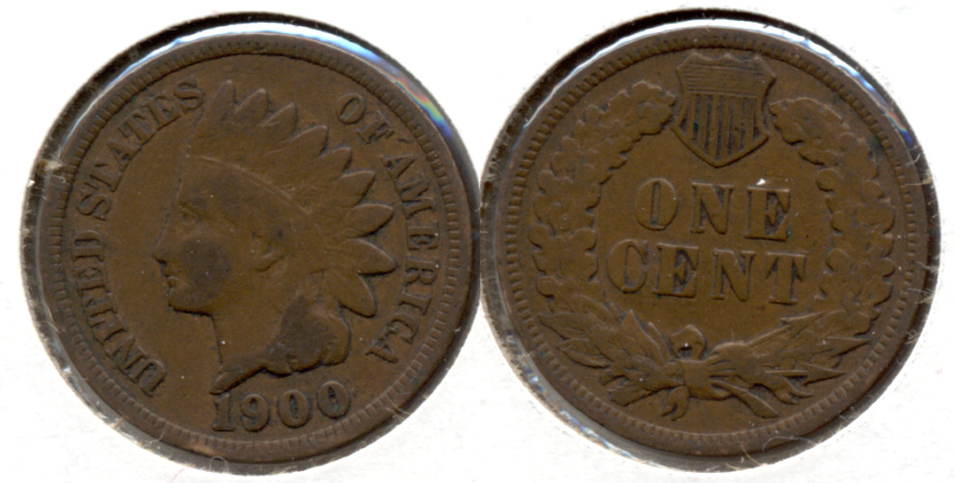 1900 Indian Head Cent Good-4 e