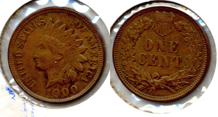 1900 Indian Head Cent MS-64 Brown