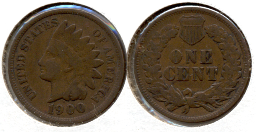 1900 Indian Head Cent VG-8 a