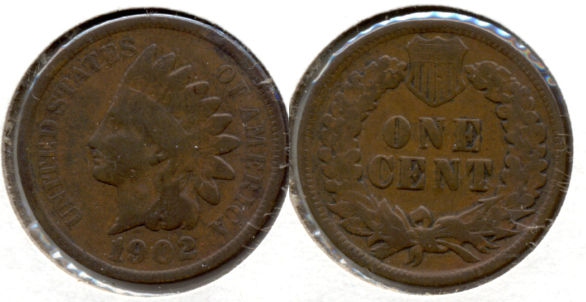 1902 Indian Head Cent Good-4 c