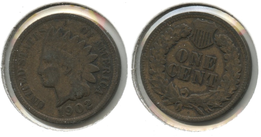 1902 Indian Head Cent Good-4 #l