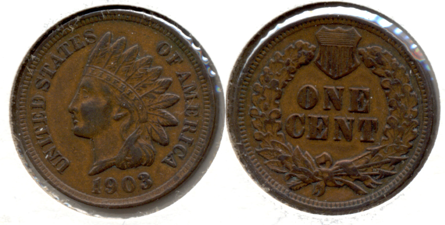 1903 Indian Head Cent EF-40 a