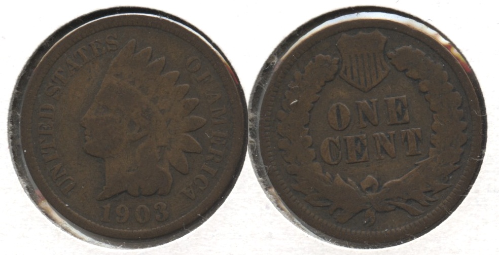1903 Indian Head Cent Good-4 #e