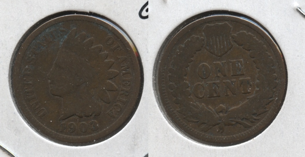 1903 Indian Head Cent Good-4 #h