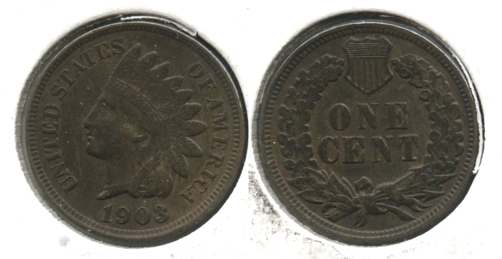 1903 Indian Head Cent VF-20 #am