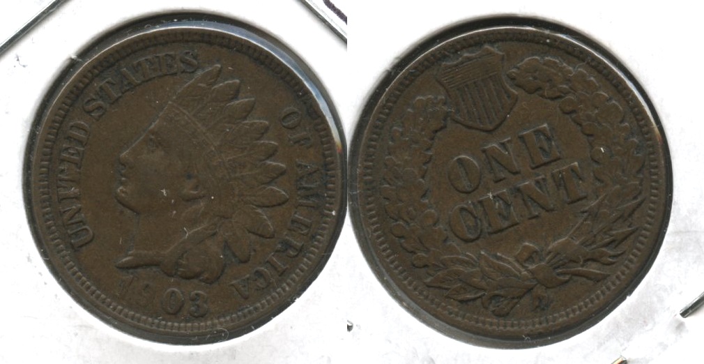 1903 Indian Head Cent VF-20 #ap