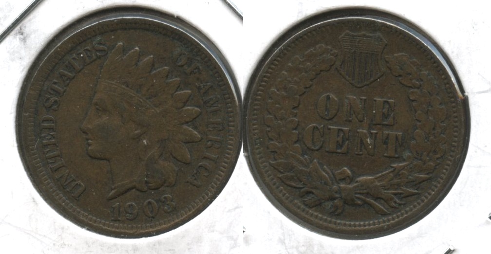 1903 Indian Head Cent VF-20 #aq