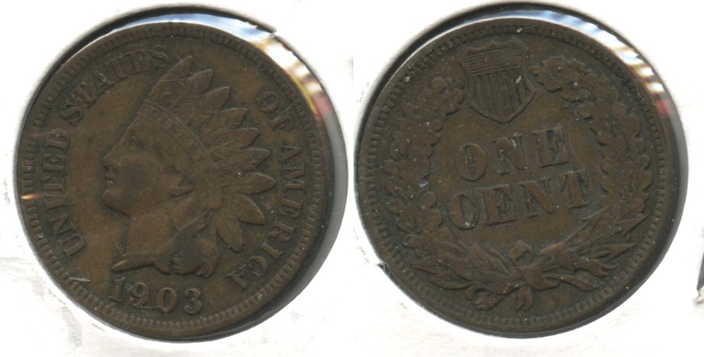 1903 Indian Head Cent VF-20 #as