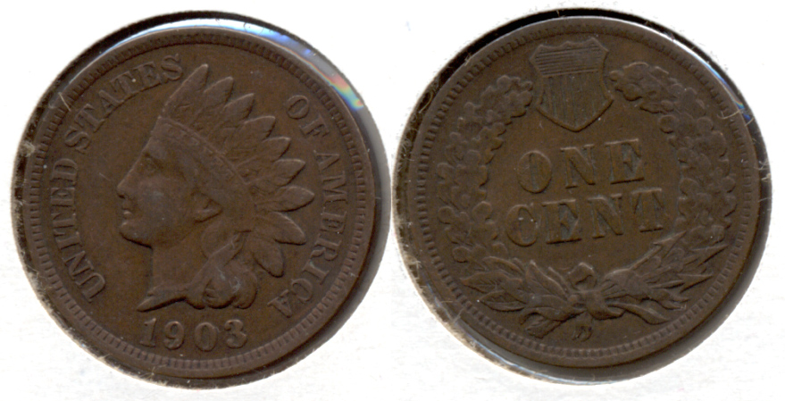 1903 Indian Head Cent VF-20 b