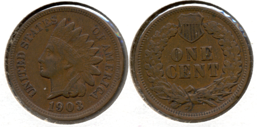 1903 Indian Head Cent VF-20 h