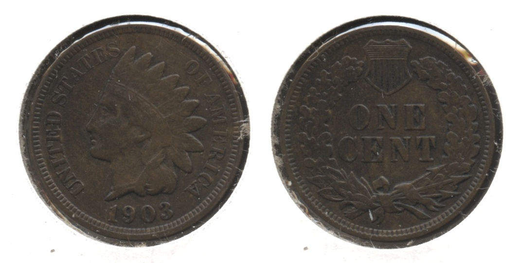 1903 Indian Head Cent VF-20 #w