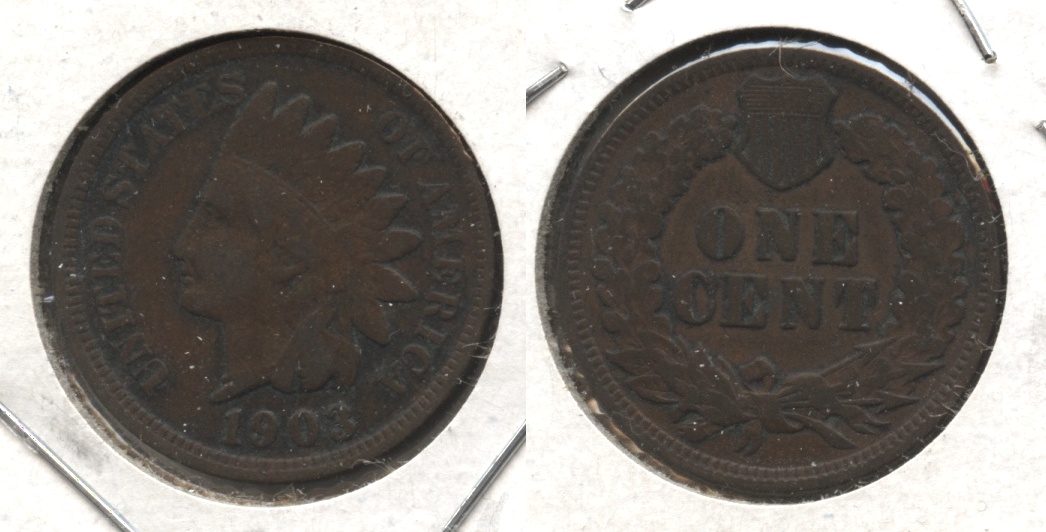 1903 Indian Head Cent VG-8 #o