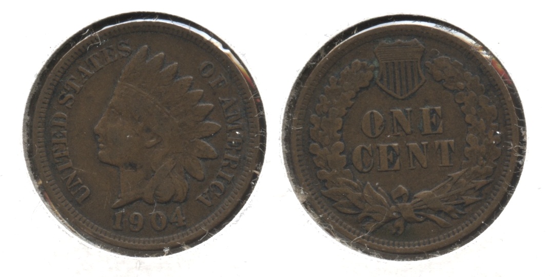 1904 Indian Head Cent VF-20 #ad