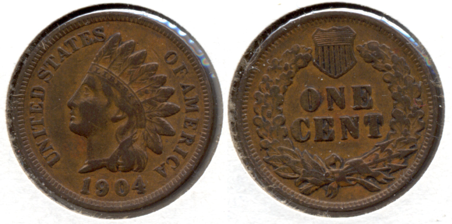 1904 Indian Head Cent VF-20 s